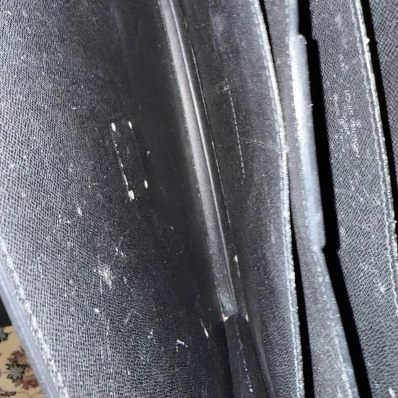 Louis Vuitton Black Saffiano Leather Briefcase with Silver Hardware - Picture 14 of 15